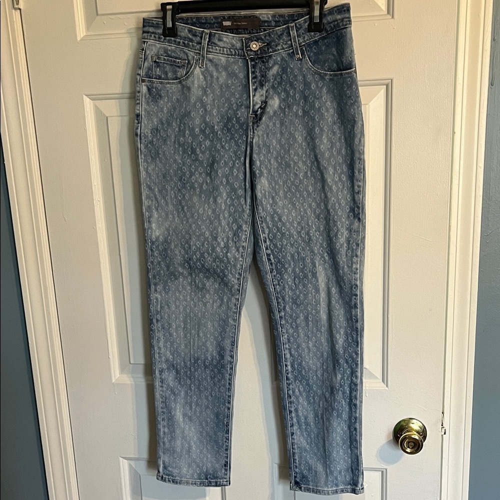 Levi's Light Blue Ankle & Cropped Jeans